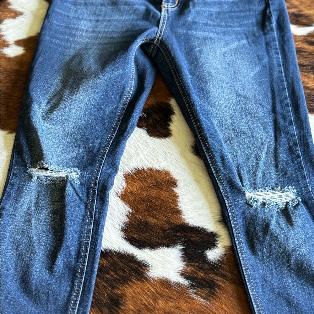 Indigo Rein Skinny Jeans Women’s Size 9 Stretch Denim - Picture 7 of 9